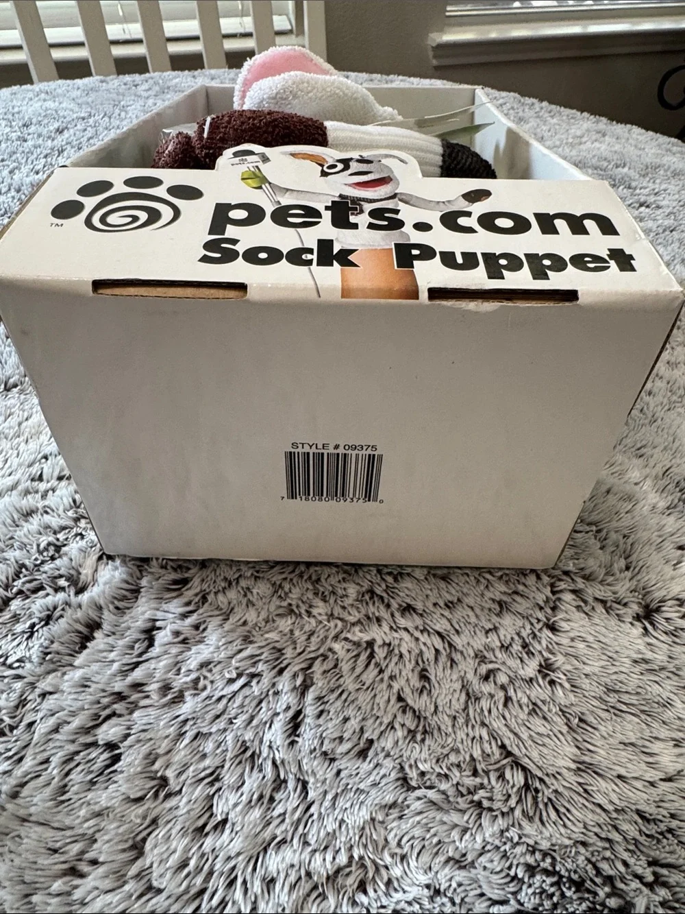 Vintage Pets.Com Sock Puppet Interview Dog Collectible NIB Tags Plush Rare 90’s